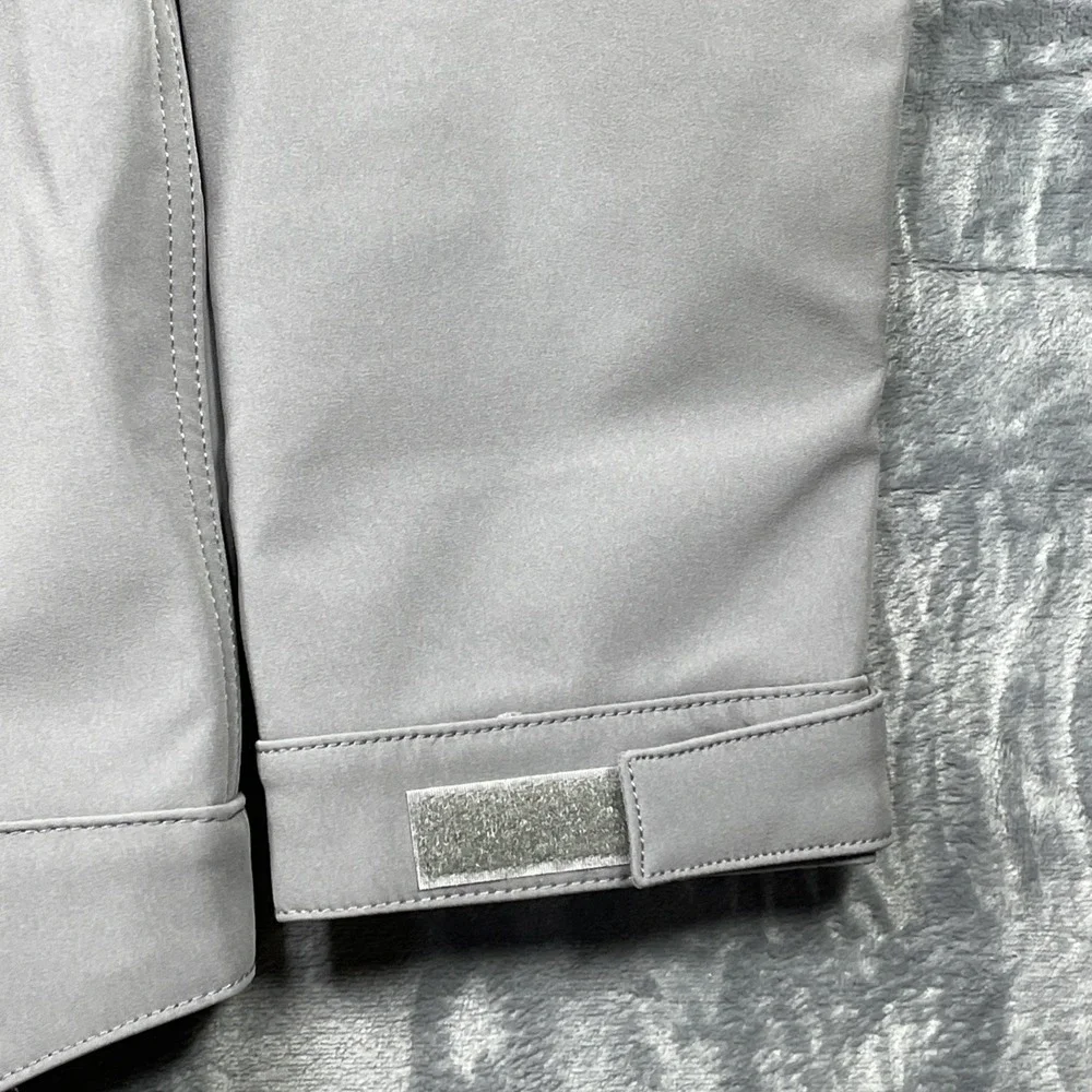 Carhartt Jacket Mens Medium (M) Gray Rain Defender Softshell Relaxed Fit OJ6438M
